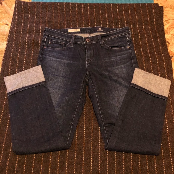 AG cuffed denim capris - Picture 2 of 6